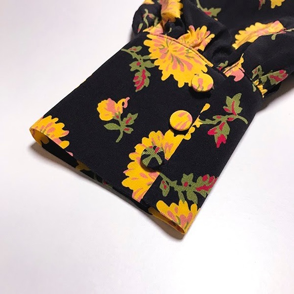 NWOT Veronica Beard Marion Silk Long Black Sleeve Dress 0 2 - Picture 11 of 15